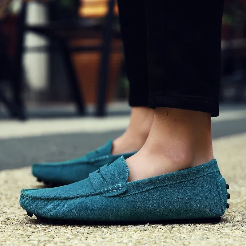 Nobilta Suede Driver Loafers