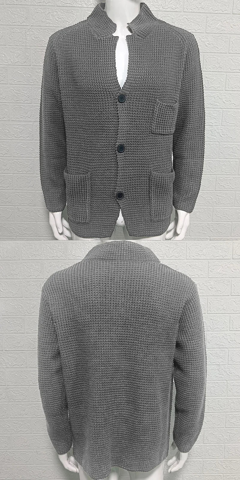 Knitted Cardigan Blazer