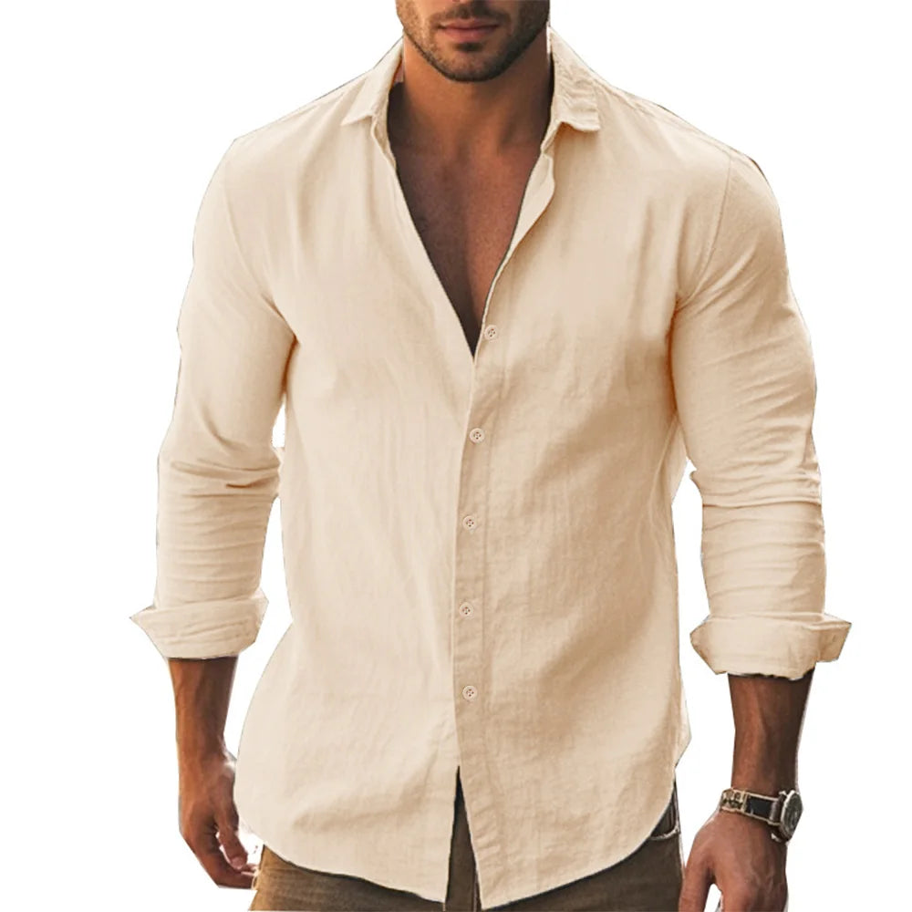 Classic linen Button Down