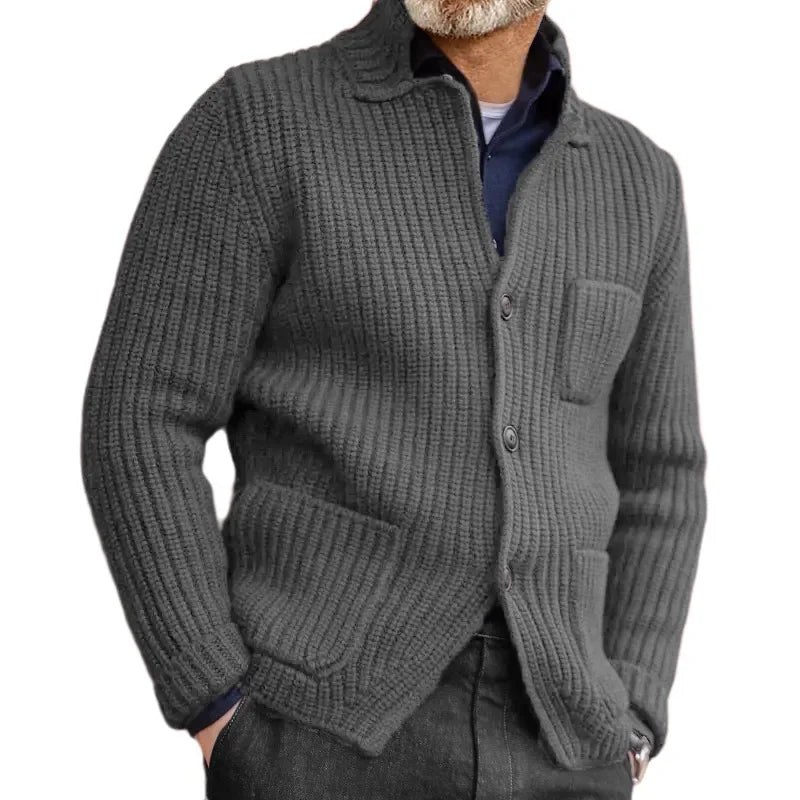Knitted Cardigan Blazer