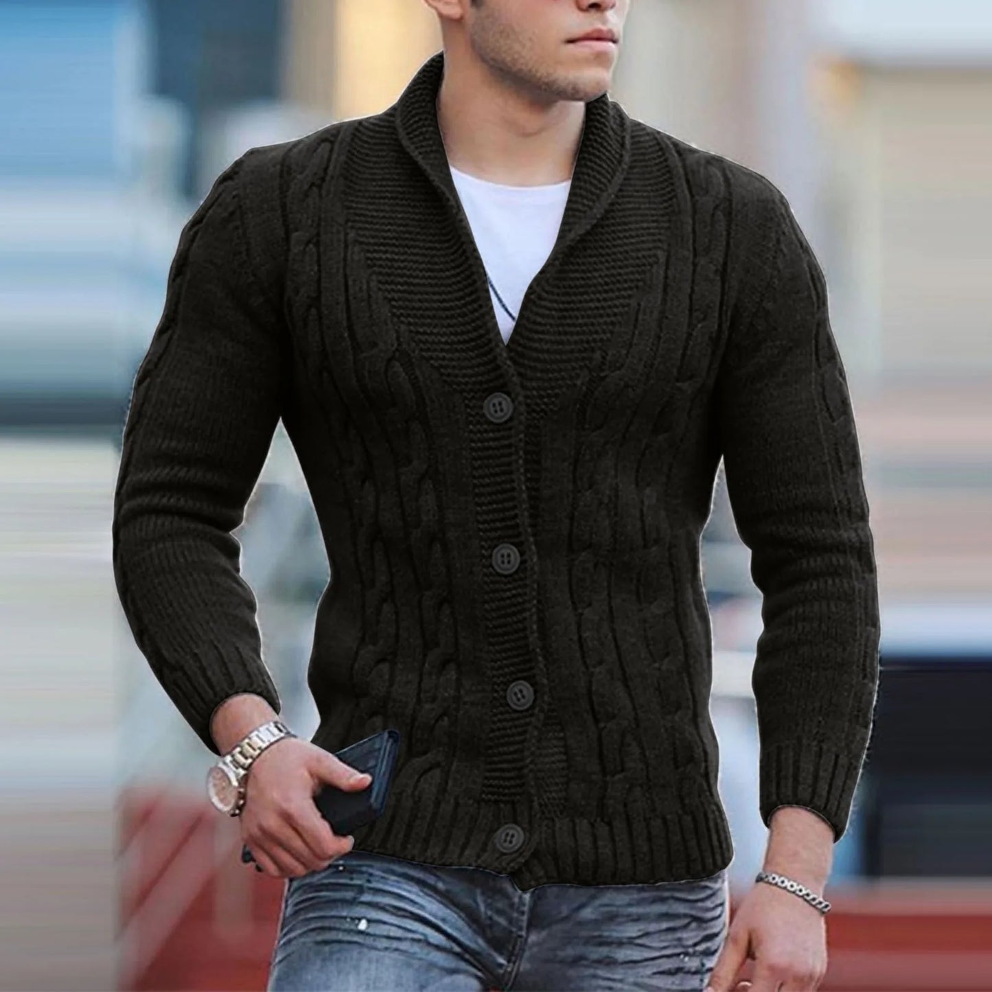 Weaved Cardigan