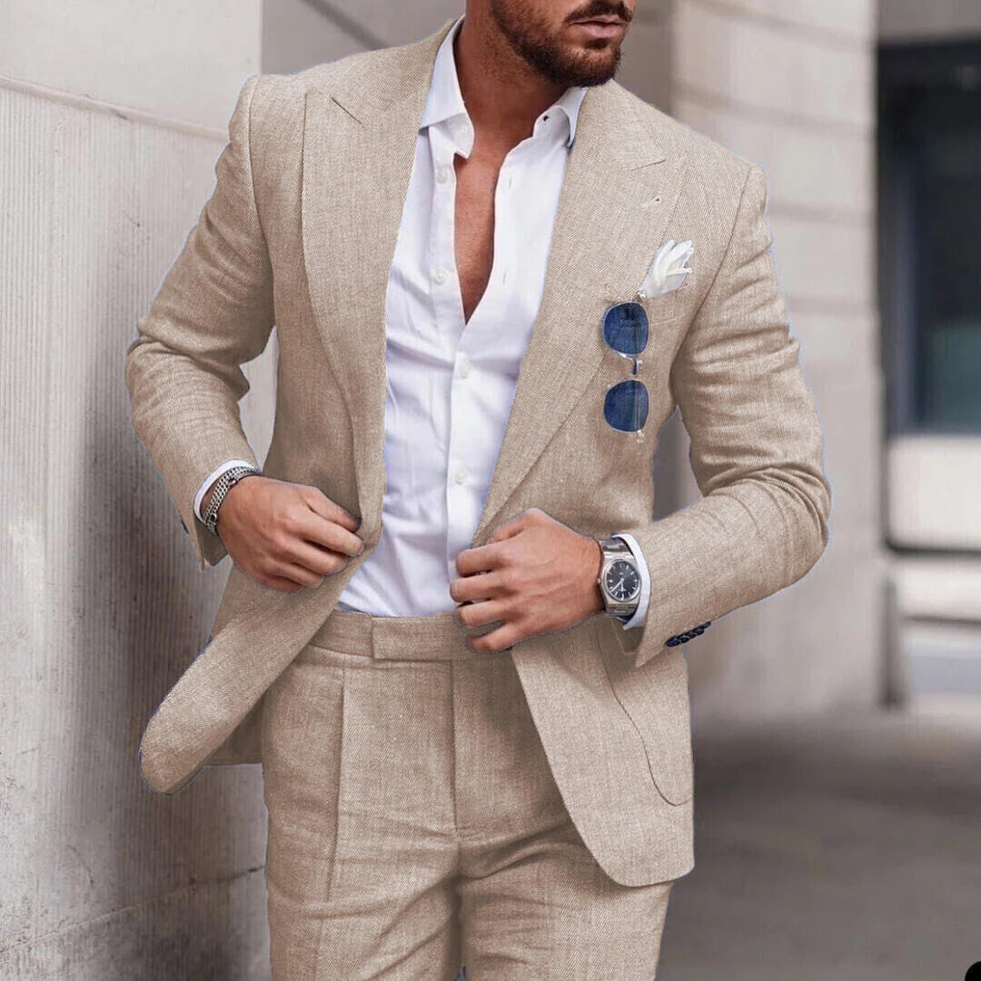 Tuscany Linen Suit