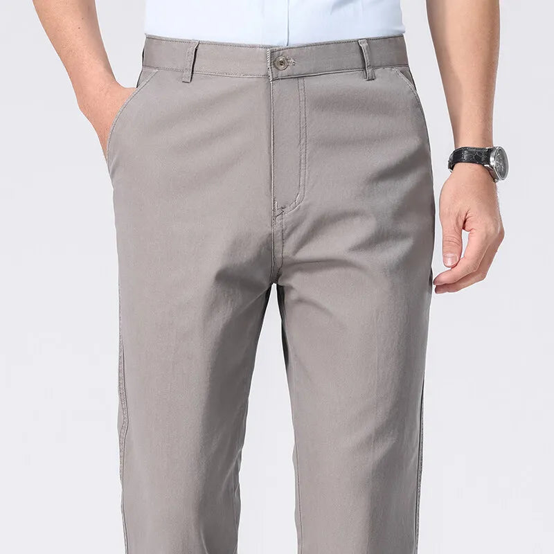 100% Cotton Straight Pants