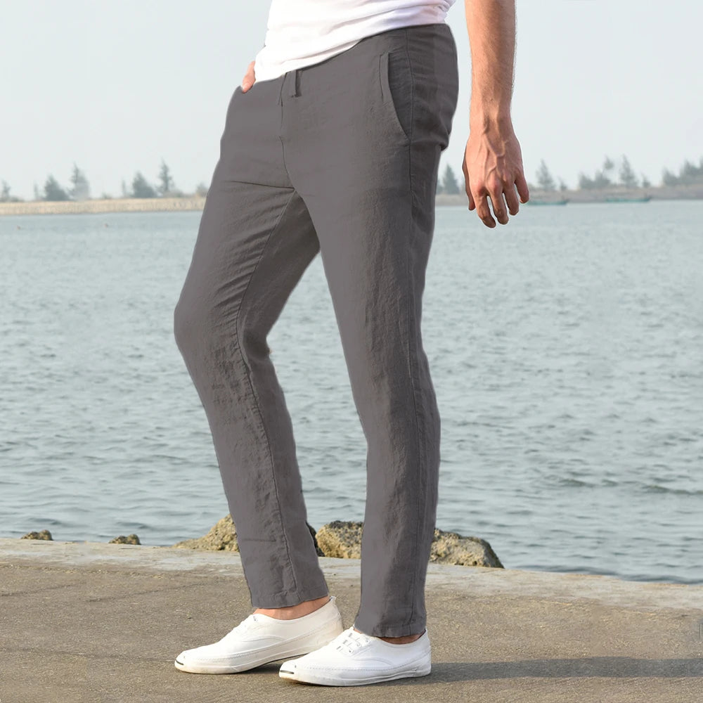 Cotton Linen Trousers