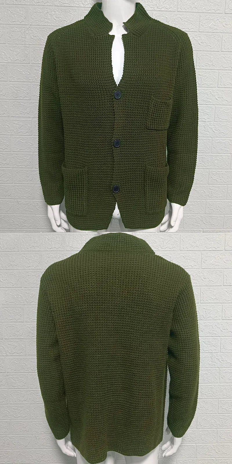 Knitted Cardigan Blazer