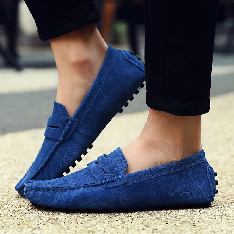 Nobilta Suede Driver Loafers