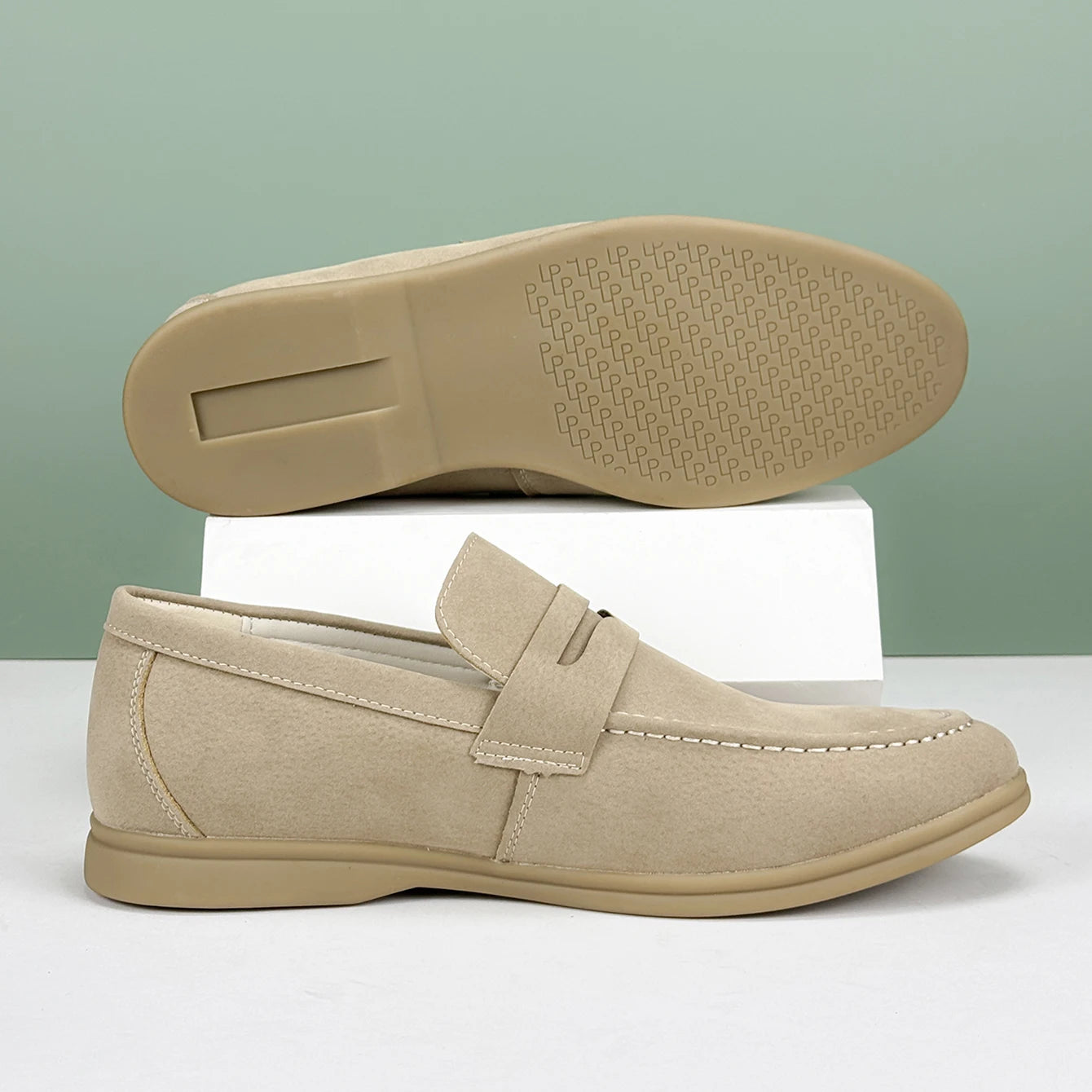 Casual Suede Penny Loafers