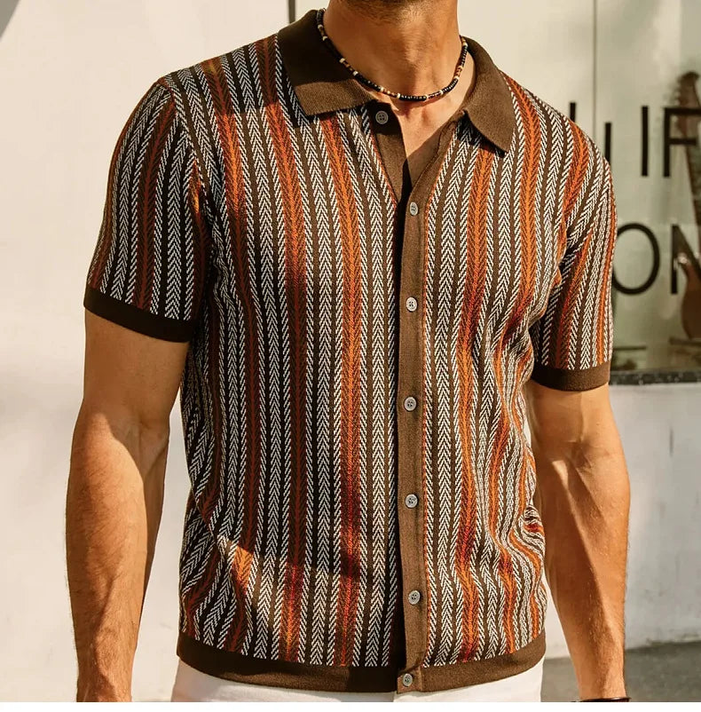 Trieste Knitted Button Down