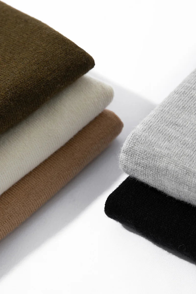 Silk Wool Blend Sweater Pullover Polo