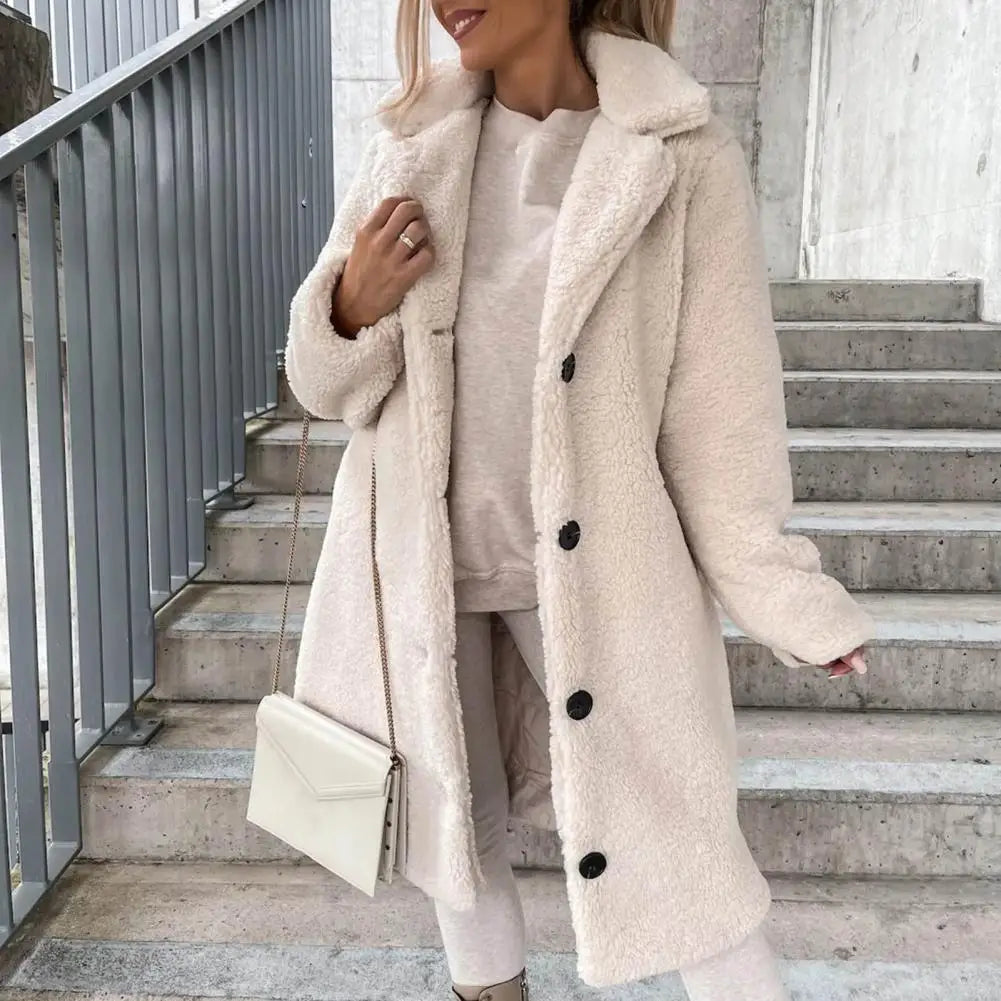 Women's Fur Trench coat