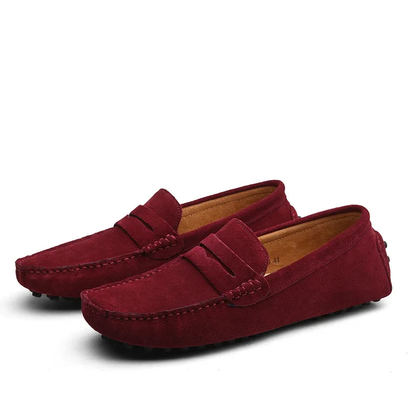 Nobilta Suede Driver Loafers