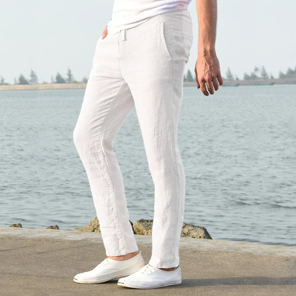 Cotton Linen Trousers