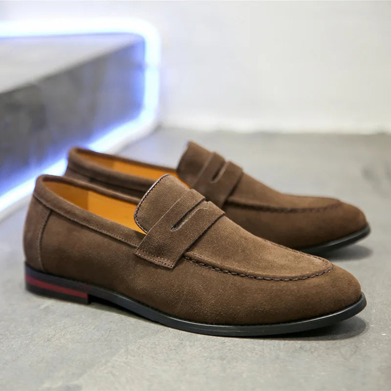 Nobilta Suede Penny Loafers