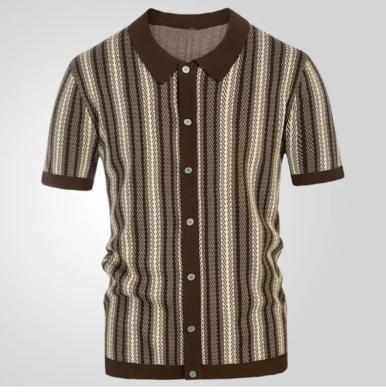 Trieste Knitted Button Down
