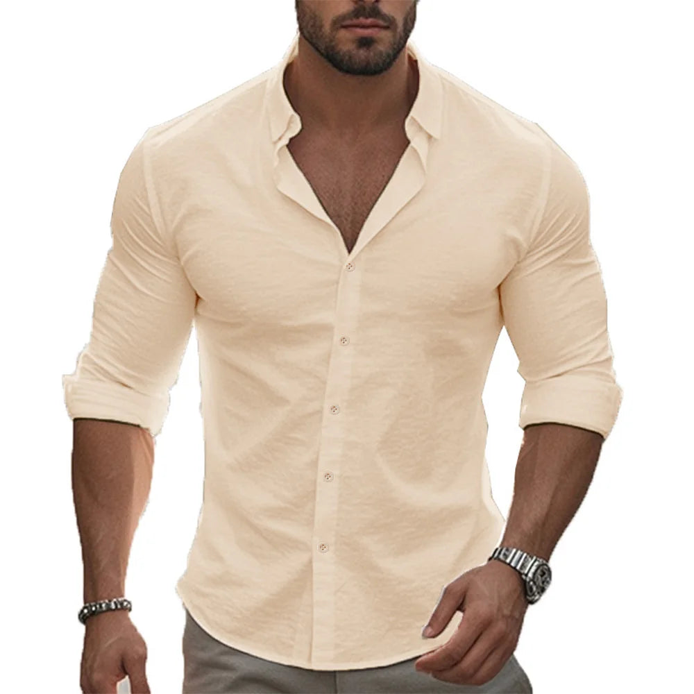 Classic linen Button Down