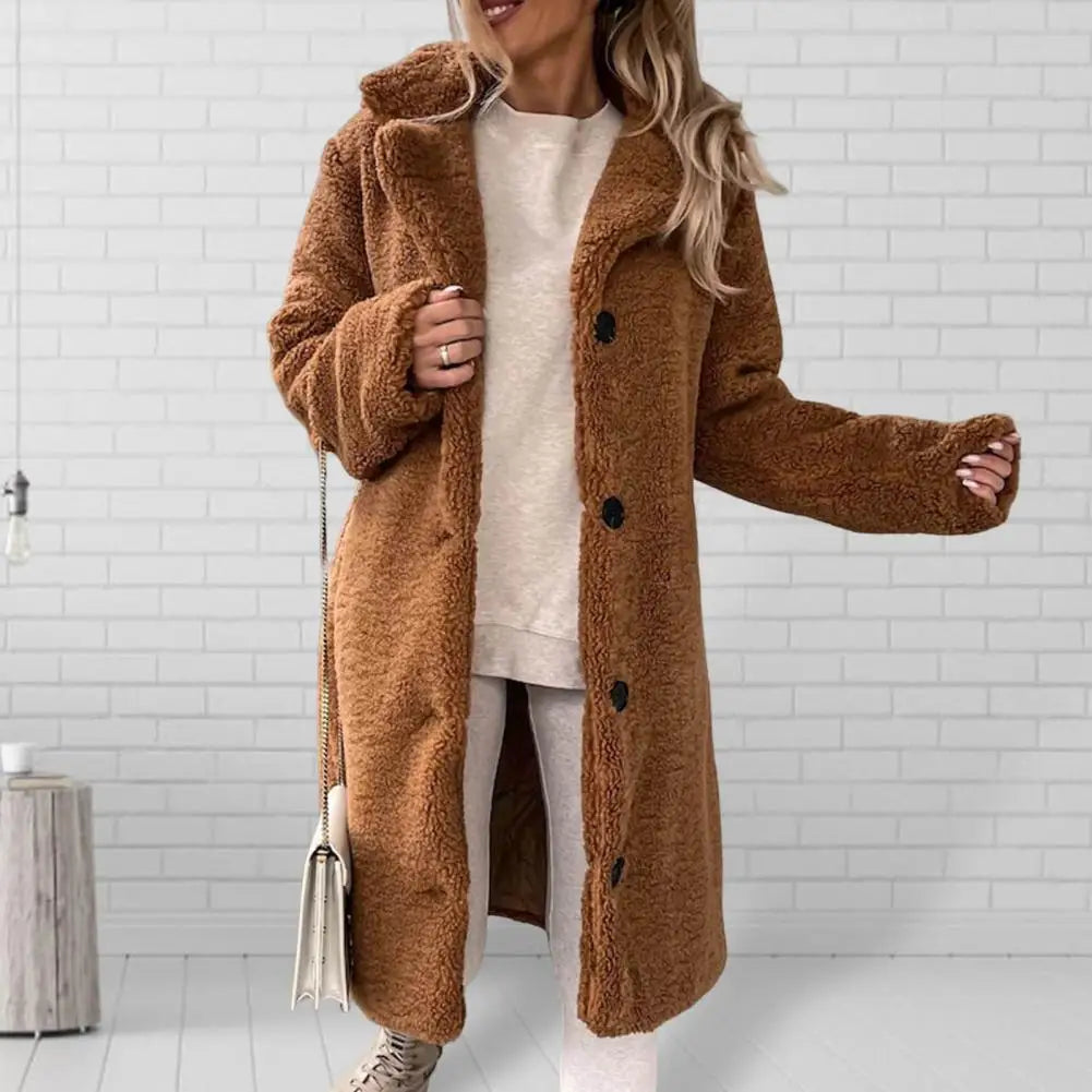 Women's Fur Trench coat