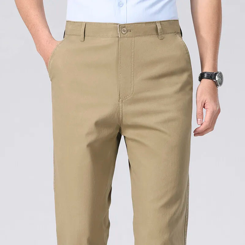 100% Cotton Straight Pants