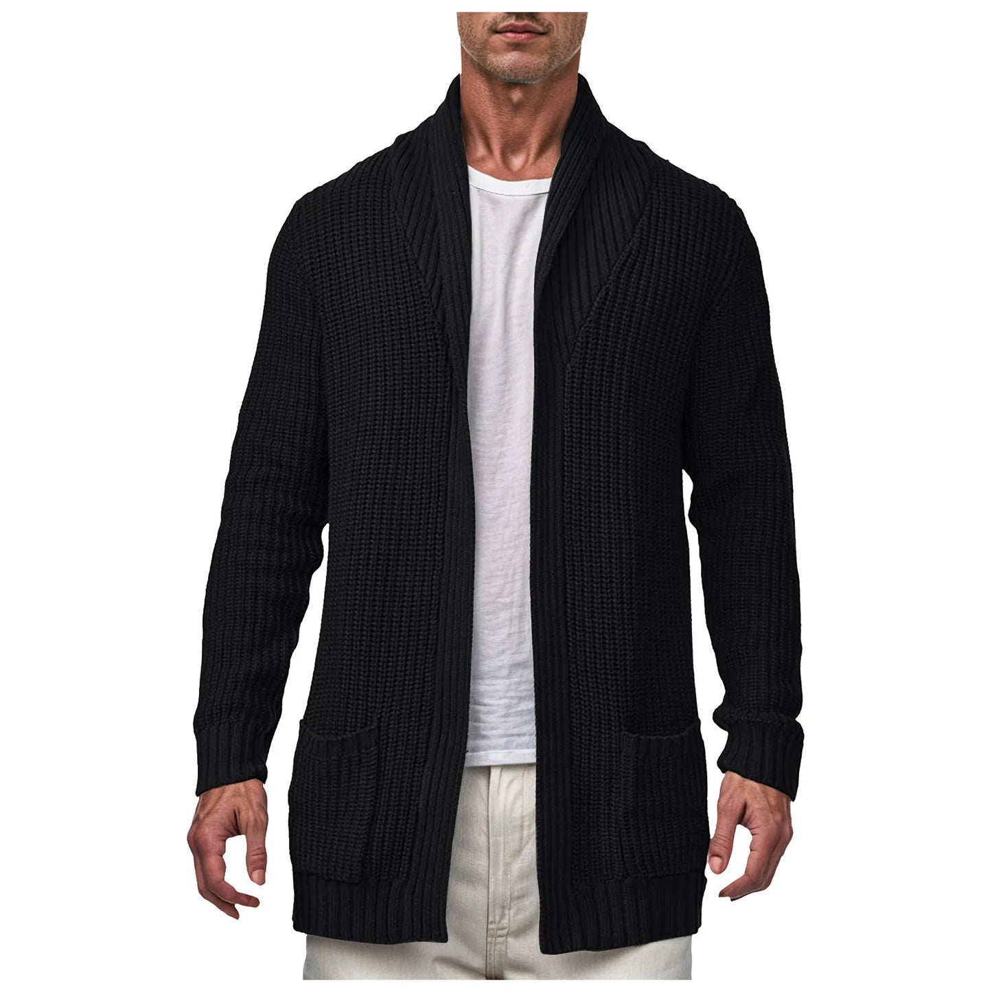 Long Knitted Cardigan