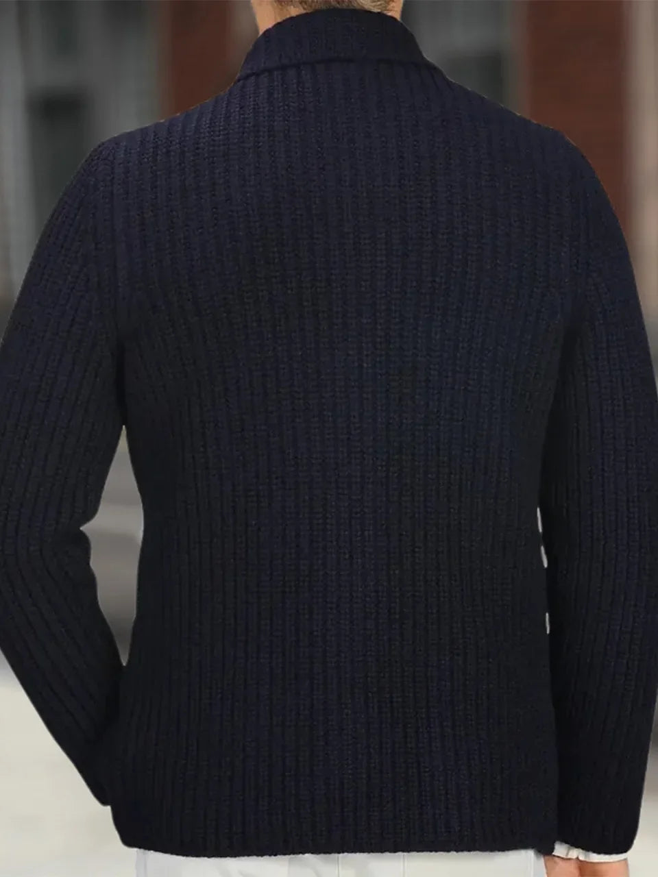 Knitted Cardigan Blazer