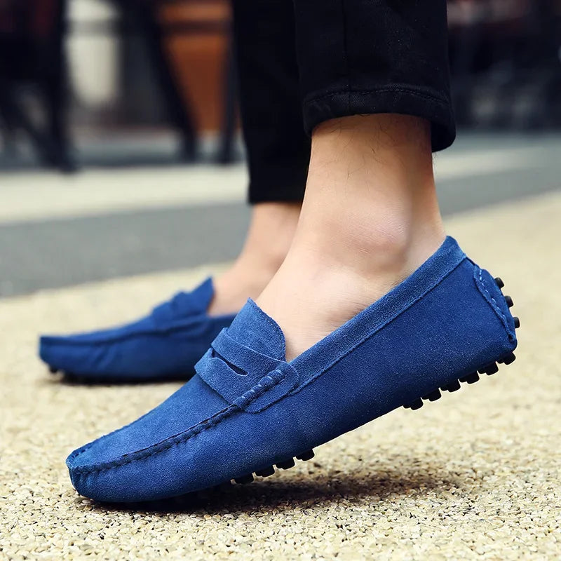 Nobilta Suede Driver Loafers