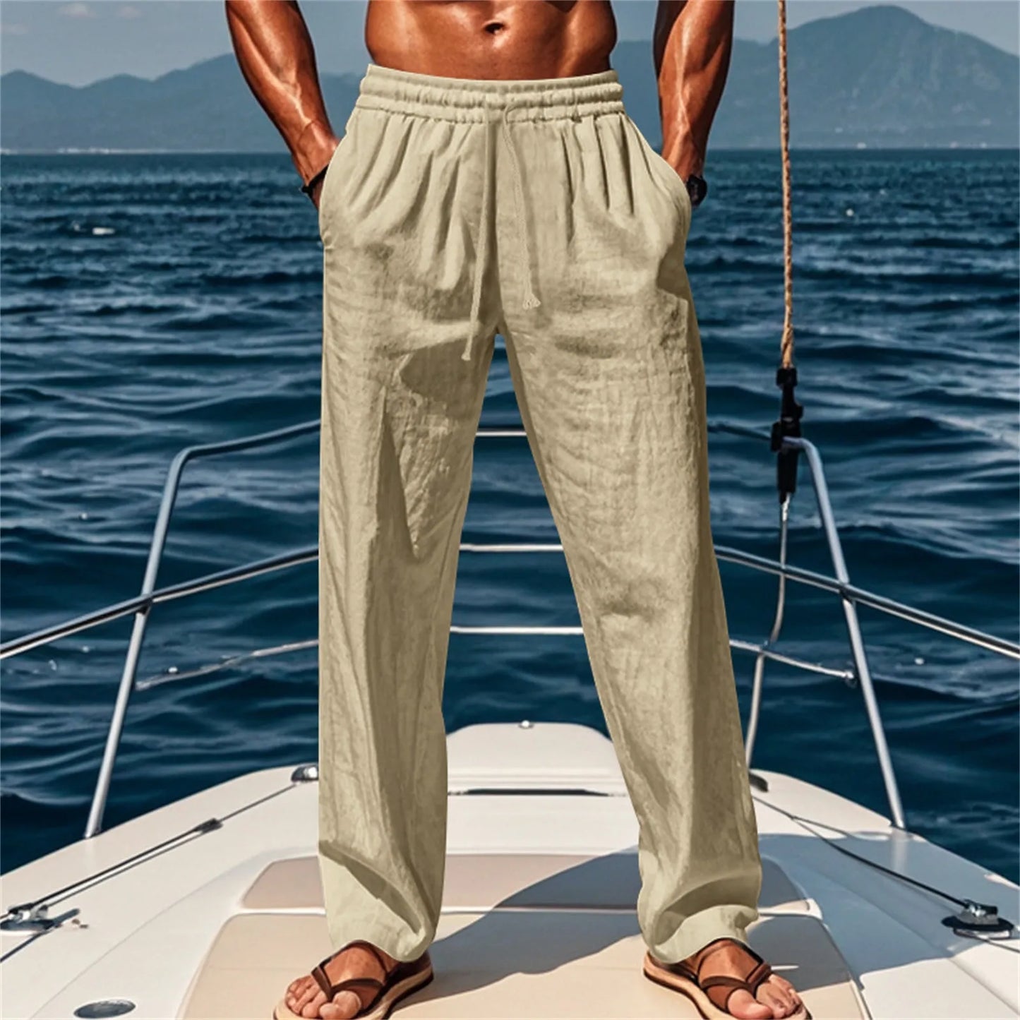 Beach Linen Pants