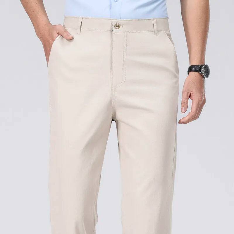 100% Cotton Straight Pants
