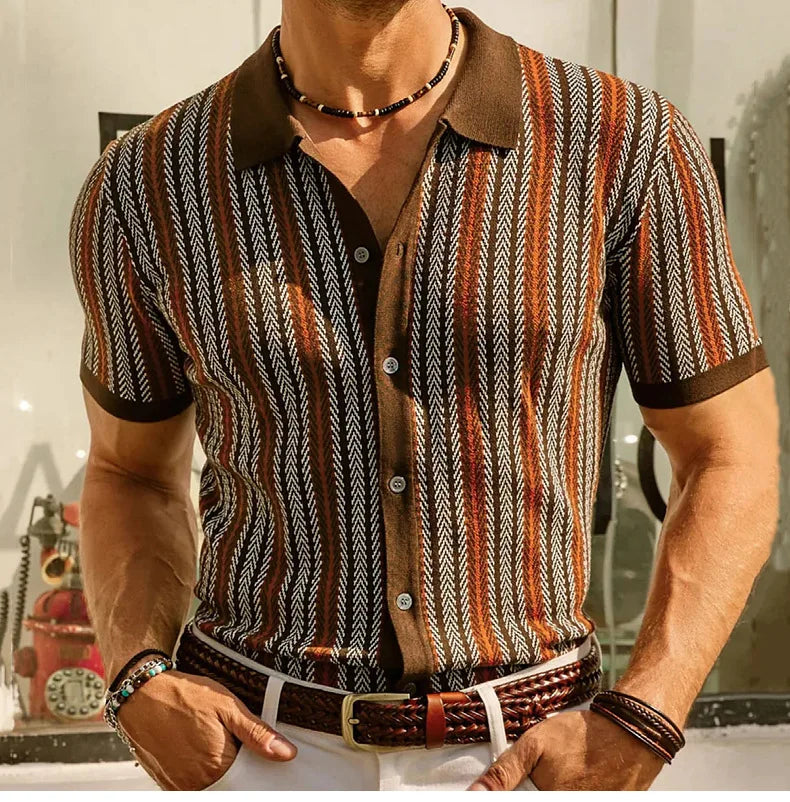 Trieste Knitted Button Down