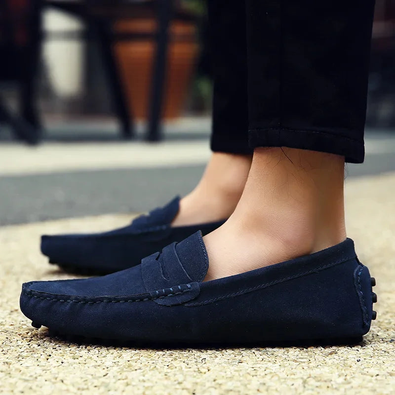 Nobilta Suede Driver Loafers