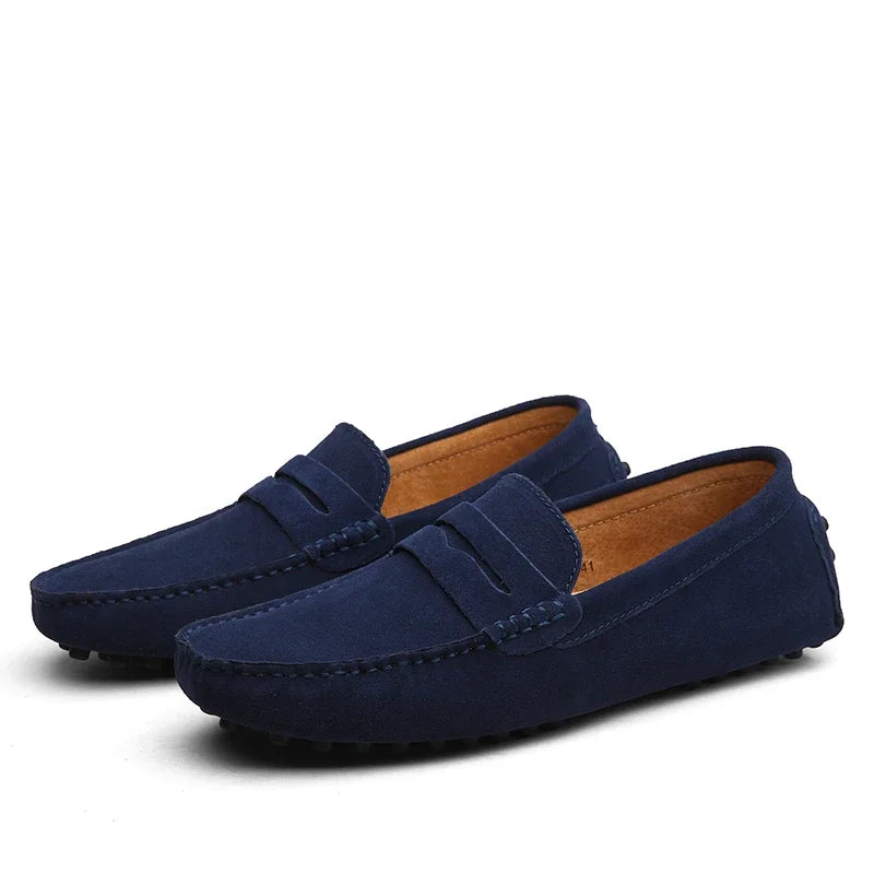 Nobilta Suede Driver Loafers