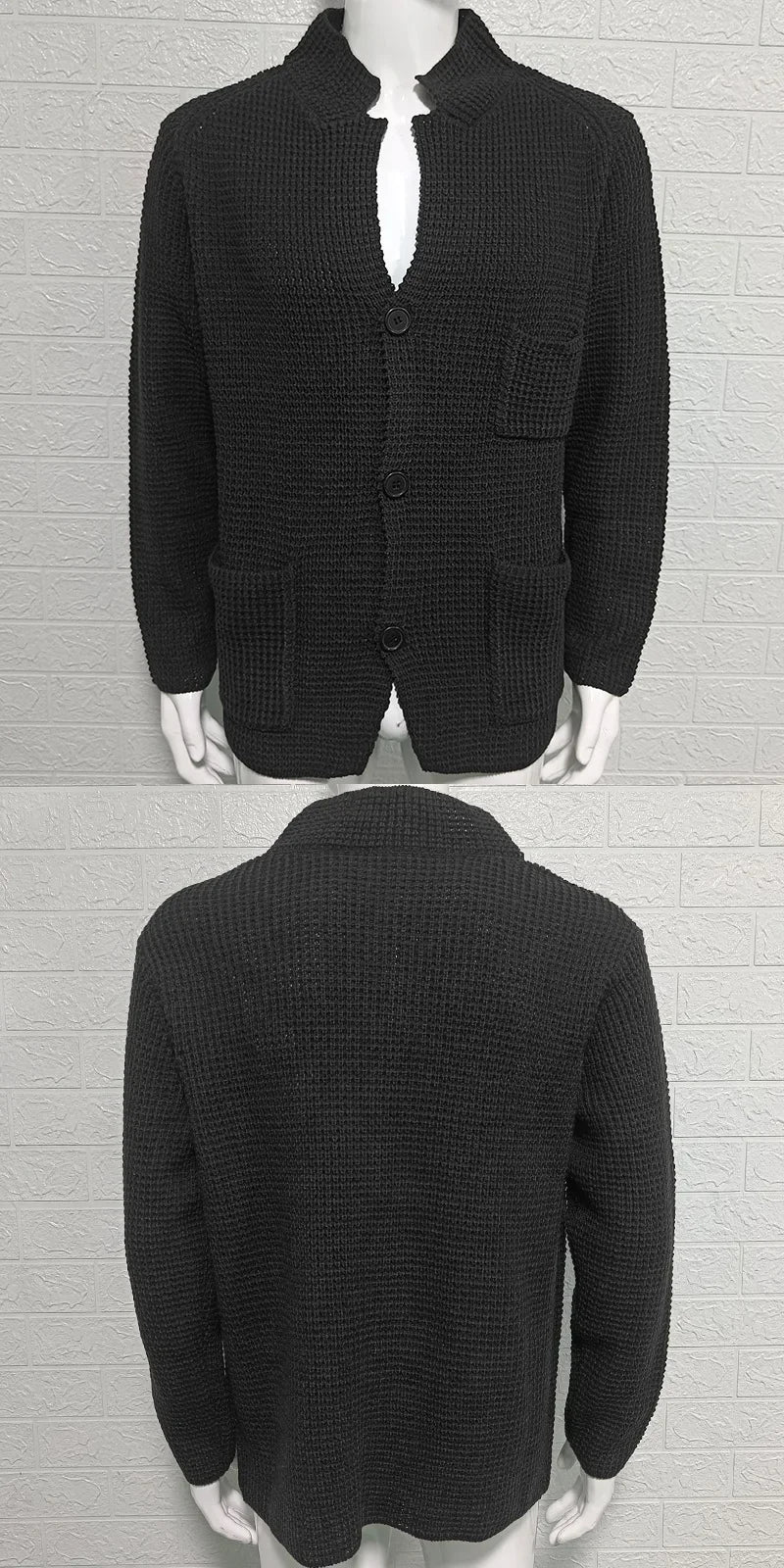 Knitted Cardigan Blazer