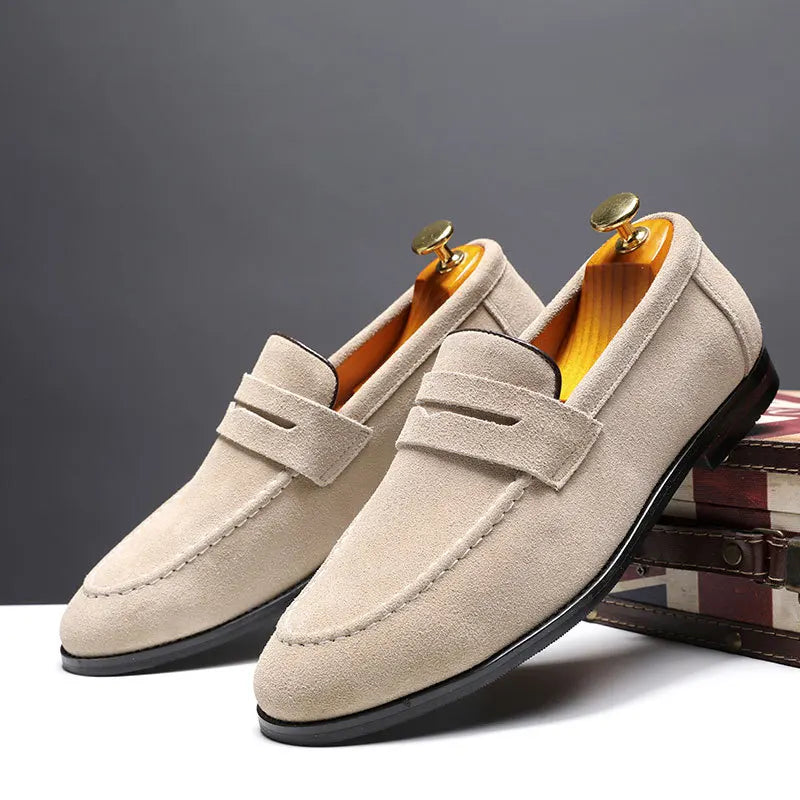 Nobilta Suede Penny Loafers