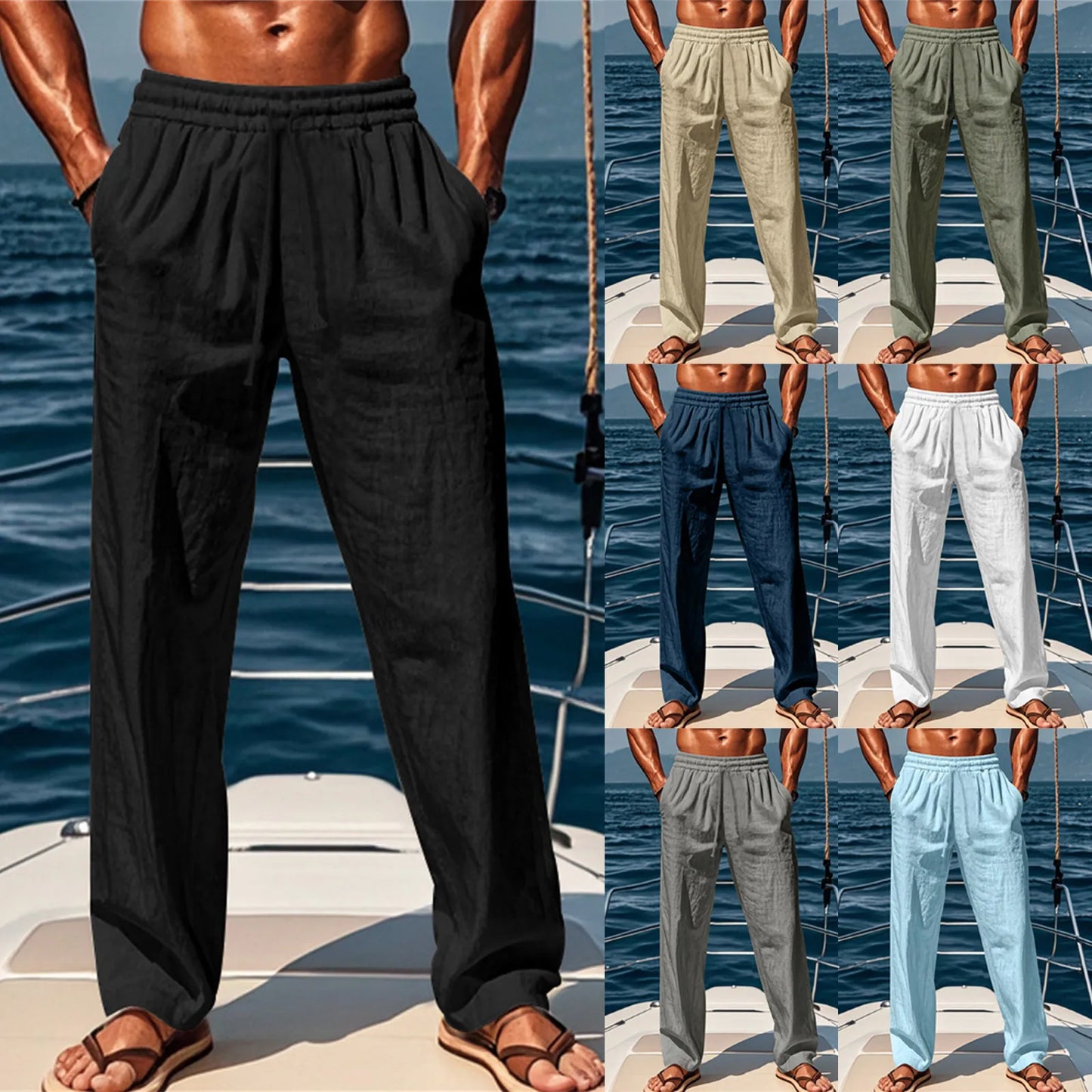 Beach Linen Pants
