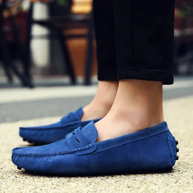 Nobilta Suede Driver Loafers
