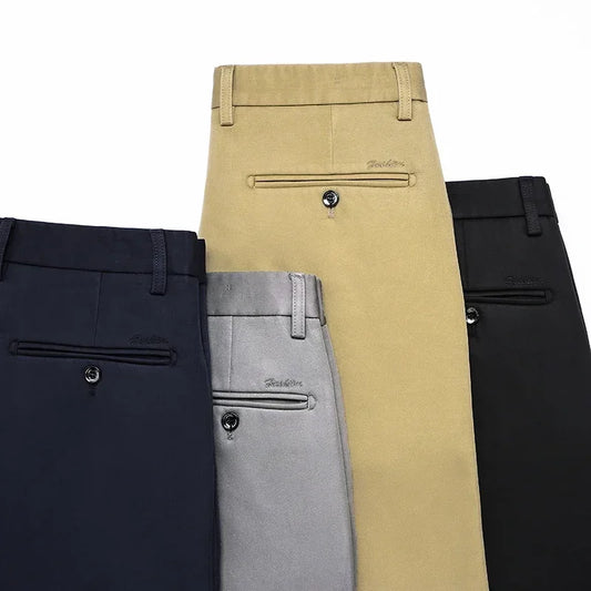 Fleece Winter Stretchy Chinos