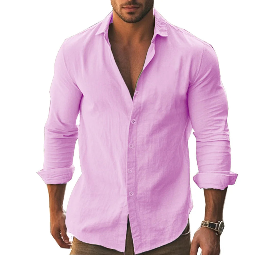 Classic linen Button Down